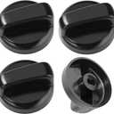 Lesimnky 5-Pack Control Knob for Patio Heater Replacement Parts, D Insert for Valve 8mm Suitable for Patio Heater Pyramid Patio Heater