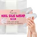 Silk Wrap for Nails 46cm Cracked Nail Repair Kit - Silk Wrap Fingernail Repair Patches for Splits, Cracks and Chips - Broken Fingernail Bandages in Mesh Sheets for Natural or Gel Manicures