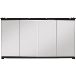 Dimplex BF Series Non-Folding Bi-Fold Look Glass Panel for Model BF45DXP (Model: BFDOOR45BLKSM), Clear