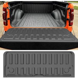 AOMSAZTO Tailgate Mat Fit for 2019-2026 Dodge Ram 1500 Standard Tailgate (NOT for Classic/Multifunction/Power Tailgate) - All Weather Tailgate Protector Ram 1500 Accessories