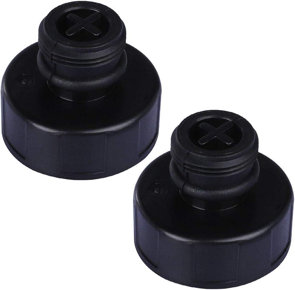 KEEPOW Steam Mop Replacement Parts Compatible with Bissell Powerfresh Steam Mop 1940 Series, Water Tank Caps Replacement, Replaces part 203-8413 2038413 (2 Pack)