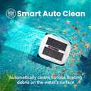Vidapool Pool Surface Robot Powered by Solar, No Plug Required