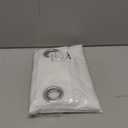 NICETOWN White Sheer Curtains 84 inches Long - Home Decoration Grommet Airy & Lightweight Elegant Window Treatments with Light Filtering for Bedroom/Living Room (2 Panels, W54 x L84)