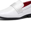 Bruno Marc Boys Dress Shoes Slip-on Loafers Formal Tuxedo Shoes