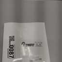 Irenare 8 Pieces Colorful Acrylic Coaster 3.9 Inches Cute Coasters Round Heat Resistant Holder Anti Slip Table Aesthetic for Coffee Table Home Decoration Gift(Classic Series) (Red, Orange, Blue, Green)