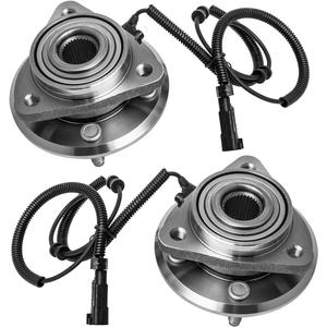 TUCAREST 513270 x2 Front Wheel Bearing and Hub Assembly Compatible with 2007 2008 2009 2010 2011 Do-dge Nitro /08 09 10 11 12 Je-ep Liberty [5 Lug W/ABS]