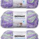 Bernat Pipsqueak Pixie Pow Yarn - 3 Pack of 100g/3.5oz - Polyester - 5 Bulky - 101 Yards - Knitting/Crochet