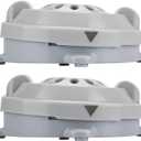 Ximoon Pipeless Magnetic Jet Head BF-004 Replacement for LURACO Jet Motor Pedicure SPA Chair Part - Contains Propeller and Cover (2 Pack)