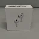 Apple AirPods 4 Wireless Earbuds, Bluetooth Headphones, Personalized Spatial Audio, Sweat and Water Resistant, USB-C Charging Case, H2 Chip, Up to 30 Hours of Battery Life, Effortless Setup for iPhone