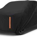 Truck Cover Waterproof All Weather, Full Outdoor Truck Pickup Covers Fit for Chevy S10/C10, Ford Ranger, RAM 1500 Silverado 1500, Toyota Tacoma Tundra, Nissan Frontier (Length Up to 210 inch)