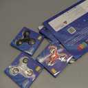 SCIONE Fidget Spinners 5 Pack - Fidget Toys Sensory Stress Relief Toys for Adults & Kids, Anxiety Reducing Fidget Spinners, Goodie Bag Stuffers for Students, Stress Relief Toys for Calming Down