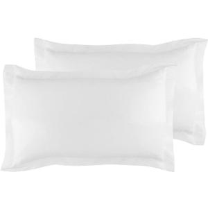 Pack of 2 Pillowcases, Egyptian Cotton, Queen 20'x30'