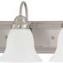 Nuvo 60/3279 Three Light Vanity, 24 in, Pwt, Nckl, B/S, Slvr