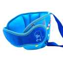 Letton Child Head Support for Car Seats - Adjustable Toddler Car Seat Head Holder Head Strap, Breathable Kids Headrest Neck Relief - A Comfortable Sleep Solution (Blue Dinosaur)
