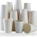 100 Park Disposable Hot Coffee Cups - Bulk 8 Oz Paper Cups, Disposable cups