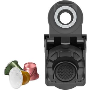 The Adapter for NES* Original coffee pods, This Reusable Adapter is only compatible with the Magician1 Mini Espresso Machine, Fits for brewing Ristretto, Espresso, Lungo Coffee