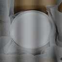 Vikko Salad Plate, Set of 6 White Plates, Bone China, Stackable 6.5 Inch Dessert Plates
