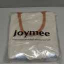 Joymee Lunch Bag Women Insulated Lunch Box Reusable Leakproof Large Spacious Cooler Tote for Women Men Adult with Bottle Holder and Side Pockets for Work Office Travel Picnic - Beige