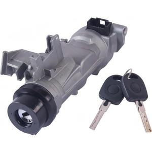 Ignition switch lock cylinder with key, for Volkswagen Jetta MK5, Golf, EOS, Rabbit, Scirocco, Touran, Caddy, Tiguan, Beetle for Audi A3, TT, R8 for Seat, Skoda, Replace OE 1K0905851B 5Q0905865A