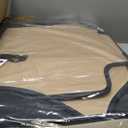 Car Seat Cover, Seat Covers for Cars, Luxury Faux Leather Waterproof Seat Covers, Car Seat Protector Accessories Universal Fit Most Vehicles Black Full Set