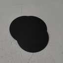 MECCANIXITY 24 Pcs Circle Card Stock, 11.4 Inch Round Cutouts Paper Thick Cardboard Circles for Crafts Paint Supply DIY Projects Bulletin Board Decor, Black