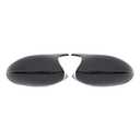 NewYall Pair of Carbon Fiber ABS Rear View Door Side Mirror Cover Cap for BMW 3 Series E90 E91 E92 E93 PRE-LCI Models 320i 323i 328i 335i 325Ci 330Ci 328xi 328xi 2005-2009 Left and Right Side