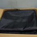 10-Pack Black Tablecloths for Rectangle Tables, 60 x 102 Inches, Stain-Resistant Polyester Fabric for 6 Foot Tables - Washable Table Covers for Weddings, Banquets, Birthday Parties, Events