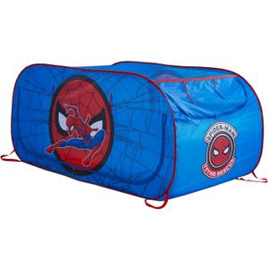 Marvel Spiderman 2 in 1 Kids Pop Up Play Tent and Twin Bed Tent for Pretend and Imaginative Play