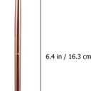 Cabilock 6-Pack Dual Head Metal Ballpoint Pens Rose Gold Blue Ink Smooth Writing Lightweight Portable Office School Supplies