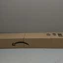 RORA Half Circle Door Mat Front Door Mat Outside Entrance Black Welcome Mats Outdoor Indoor Semicircular Doormat for Outdoor Half Round Door Mats for Garage Muddy Paws 24"x36"