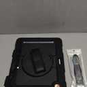 Amazon.com: SEYMAC stock for iPad Air 13 inch Protective Case M3 2025/ M2 2024, Heavy Duty Case with Screen Protector, Pencil Holder, Rotating Stand, Hand Strap, Shoulder Strap, Black : Electronics