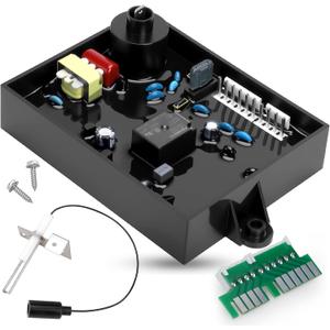 LOCOPOW 91365 93305 RV Water Heater Control Circuit Board Part for Atwood Water Heaters GCH6A-10E GC6AA-10E WH-6GA WH-10GEA Replace 91226 93305, 93851, AT93851 With Igniter Spark & Sensor Electrode