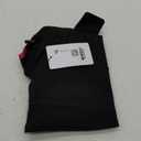 Dog Raincoat, Waterproof Dog Rain Jacket with Hood, Rain Coat with Leash Hole, Reflective Strap for Small Medium Dogs, Lightweight Puppy Clothes(Black,M) (M(Back Length13.4''))