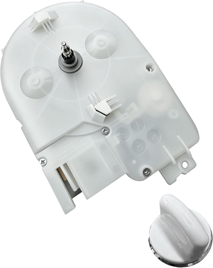 WH12X10527 Washing Machine Timer for GE Washing Machines Replacement Kit | Replacement for GE Series Washer, Include WH01X10310 Timer Knob, Replace 175D6604P053, AP56452152319492, PS4704240