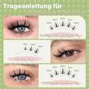 KEYYOU Fairy Lash Clusters 144Pcs D Curl Manga Lash Extension Eyelash Extension Wispy Natural Invisible Band Lash with Waterproof DIY Lash Extension at Home(Fairy-D-8-18MIX)