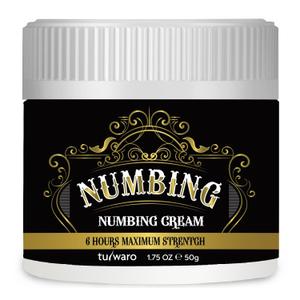 Numbing Cream Extra Strength: Relief Long Lasting & Fast-Absorbing with Emu Oil and Arnica Non-Greasy 50 mL
