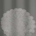 Phantomon 12 Inch Round Doilies Crochet Handmade Lace Placemats 100% Cotton Knitted Coasters, Pack of 4 (White)