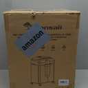 Bonsaii 12-Sheet Micro Cut Shredders for Home Office, 60 Minute P-4 Security Level Paper Shredder for CD, Credit Card, Mails, Staple, Clip, with Jam-Proof System & 4.2 Gal Pullout Bin C266-B