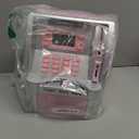 ATM Piggy Bank for Real Money for Kids Adults,Toy Money Bank with Card,Password,Coin Recognition,Bill Feeder,Balance Calculator,Electronic Money Safe Coin Box,Hot Gift for Boys Girls (Silver/Pink)