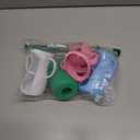 4 Pack Silicone Sleeves for Avent Glass Bottle, Anti Breakage Baby Bottles Holder - BPA-Free, Food-Grade, Compatible with Philips Avent Natural Glass Baby Bottles(8 oz)