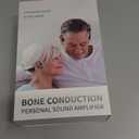 Bone Conduction Personal Sound Amplifier - Open-Ear Design for Comfortable Daily Use, Ultra Lightweight 25g, Up to 10-Hour Battery, IPX5 Water Resistant, No Bluetooth (Black)