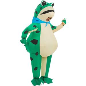 JASHKE Inflatable Frog Costume Adult Blow up Frog Costumes Inflatable Halloween Costumes for Adult