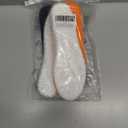 2 Pair Memory Foam 4D Cloud-Like Comfort Insoles for Men Women -Soft Cushioning Trimmable Insole with Arch Support for Foot Pain Relief and Comfort Massage Fatigue Reduction Black Orange 25.5CM