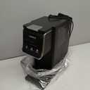 Hot & Iced Single Serve Coffee Maker, K Cup Pod Coffee Maker Compatible with Grounds, Reusable Filter, 616oz Brew Sizes, Large 40oz Water Tank, Easy to Use, Black