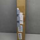 UNISHADES no Drill Cordless Roman Shades for Windows, 24" W 64" H - Light Filtering - Linen - Grey