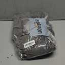 Turquoize Bar Stool Covers 4 Pack Bar Stool Covers with Backs Barstool Covers Velvet Bar Stool Seat Covers Slipcover Pub Counter Stool High Back Chair Covers, Thick Soft Modern Style, Grey, 4