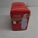 Coca-Cola 12V Portable 4L Cooler/Warmer, AC/DC Powered, Power Cords Included, Compact Travel Speaker and Personal Mini-Fridge, Unique Gift for Music-Lovers