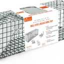 HOMESTEAD Heavy Duty Live Trap - Professional Style One-Door Live Animal Traps for Rabbit, Squirrel, Possum, Skunk, Kitten, Mink Small