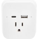 Helix PowerUp Multiport Wall Charger Dual USB-C and USB-A Ports with Outlet