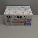 The Honest Company Comfort Dry Disposable Daytime Diapers for Sensitive Skin, Hypoallergenic, Above It All + All the Alpacas, Club Box Size Newborn 72 Count